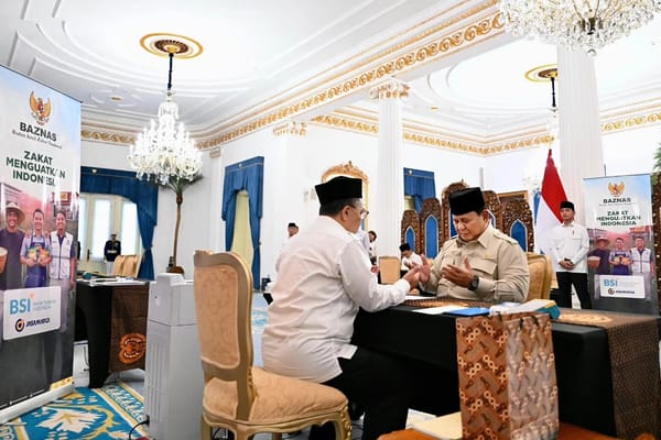 Presiden Prabowo: Pengelolaan Zakat yang Terkoordinasi Dengan Baik, Dapat Menjadi Kekuatan Sosial Ekonomi yang Signifikan