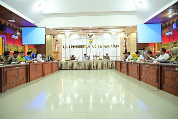 Rakor di Kota Pariaman, Gubernur Mahyeldi Dorong Pertumbuhan Ekonomi Melalui Sinergitas Daerah