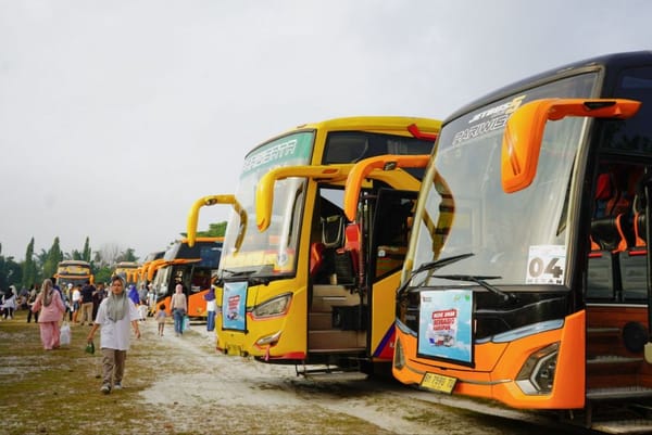 Saksikan Momen Haru Mudik Gratis, Sekda Riau: Kebahagian Masyarakat Adalah Perioritas