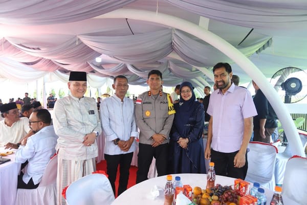Kapolda Aceh Gelar Silaturahmi dan Halal Bihalal Idul Fitri Bersama Forkopimda Aceh