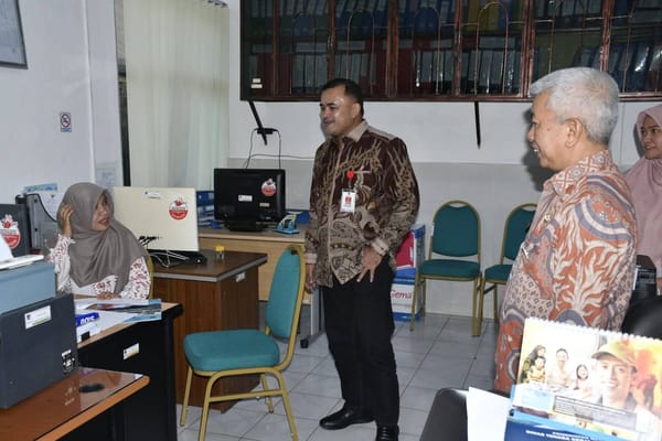 Sidak ASN Pascalebaran, Pj Sekda Raju Minropa: Kehadiran Cukup Baik