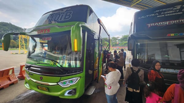 Puncak Arus Balik Di Terminal Jatijajar Mulai Menunjukkan Peningkatan Hari Ini
