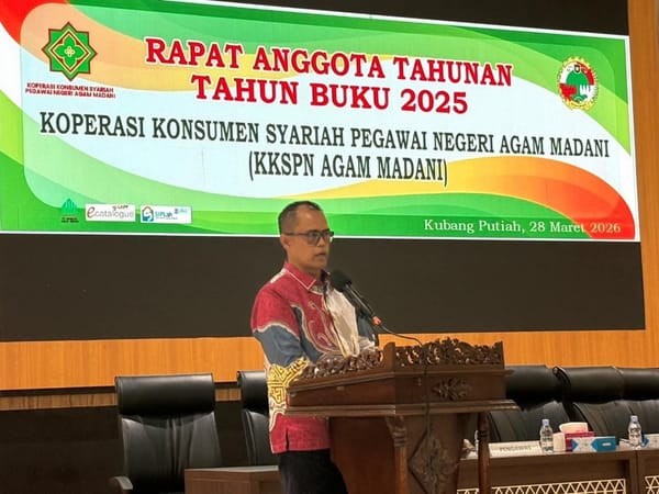 RAT KKSPN Agam Madani 2025 Digelar, Pengurus Baru Dikukuhkan