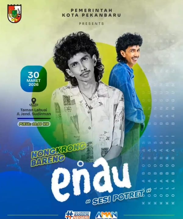 Pemko Pakanbaru Gelar Nongkrong Bareng Enau di Taman Labuai