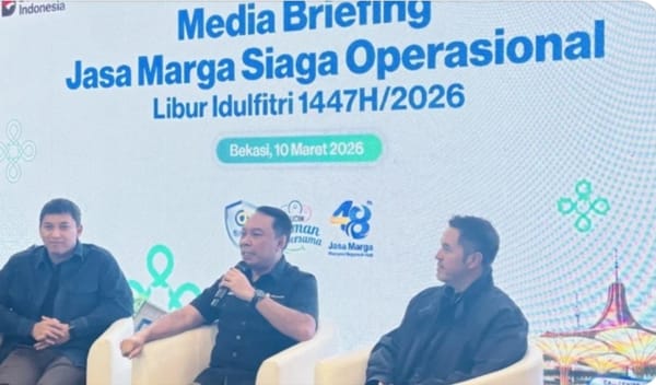 Jasamarga Prediksi  Puncak Arus Mudik Jatuh Pada Pertengahan Maret 2026