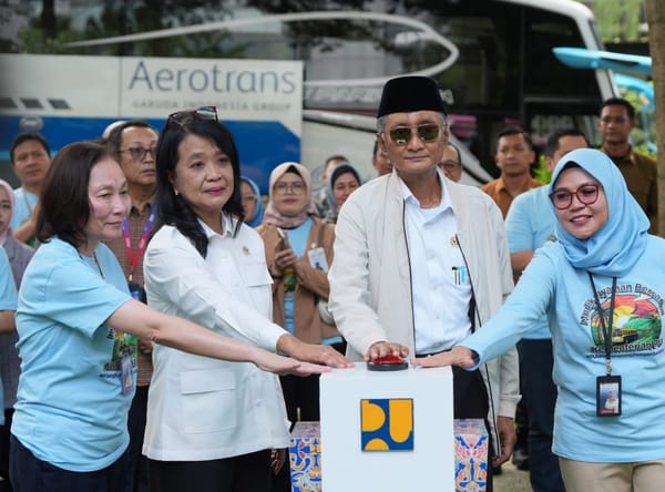 Menteri PU Lepas 300 Peserta Mudik Nyaman Bersama Tahun 2026