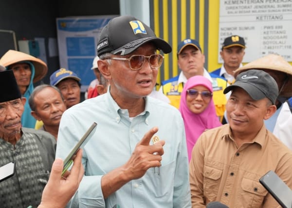 Menteri Dody Instruksikan Pembangunan Saluran Tersier Untuk Efisiensi Air dan Distribusi Air  Petani