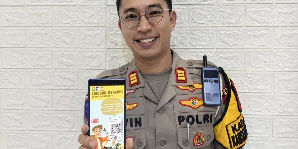 Cukup Scan QR! Inovasi SIWAN RESTU Polres Batu Jadi Senjata Ampuh Hadapi Ledakan Wisatawan Lebaran