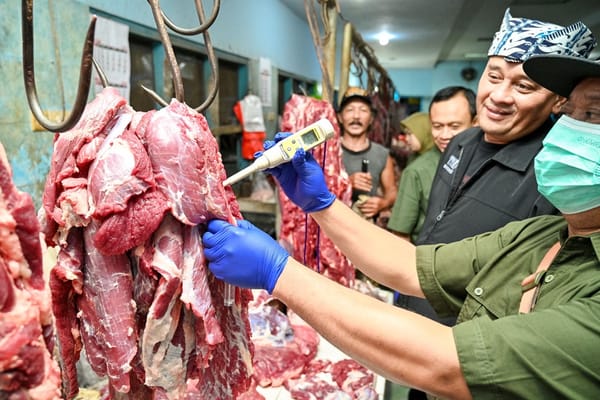 Stok dan Kualitas Daging di Banyuwangi Dipastikan Aman Jelang Lebaran