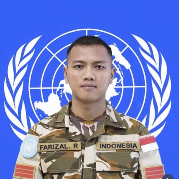 Prajurit TNI Praka Farizal Rhomadhon Gugur di Lebanon