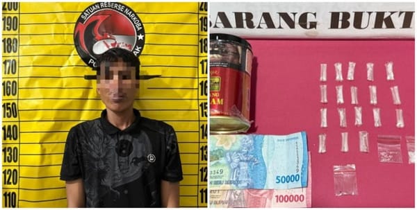 Polres Landak Ungkap Peredaran Sabu di Menyuke, 20 Paket Narkotika Diamankan