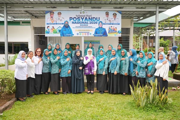 Ketua TP PKK Gowa Apresiasi Seluruh Kader di Hari Posyandu Nasional