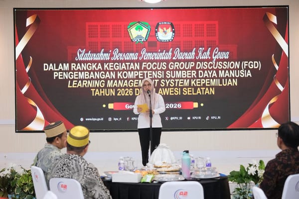 Bupati Husniah Sebut SDM Berintegriras Kunci Pemilu Berkualitas