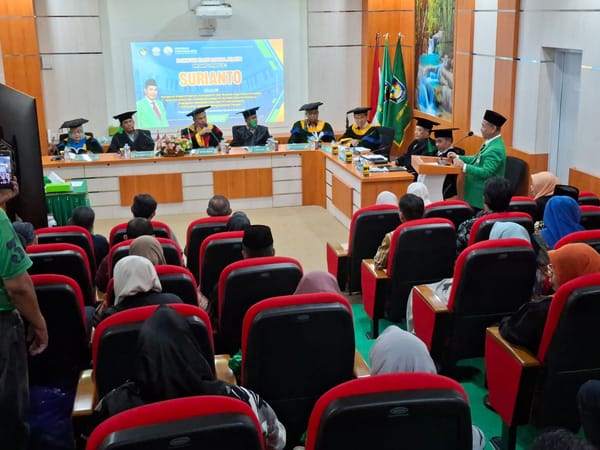 Promovendus Surianto : SDM Jadi Penggerak Utama Organisasi