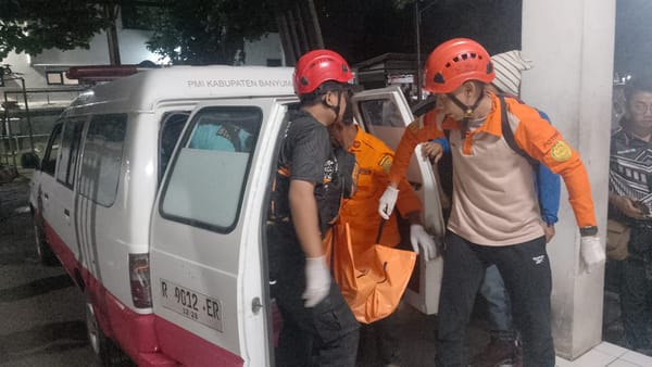 Korban Laka Lantas Masuk Sungai Pelus, Banyumas Ditemukan
