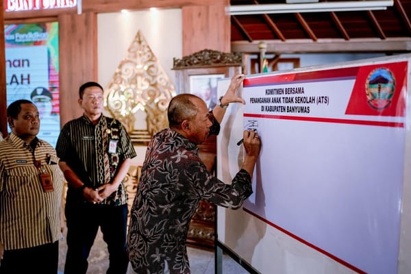 Menjemput Asa yang Tertinggal: Ikhtiar Banyumas Mengembalikan Anak ke Sekolah