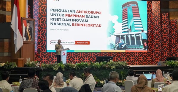 Jaga Integritas Riset, 153 Pimpinan BRIN Dibekali KPK: