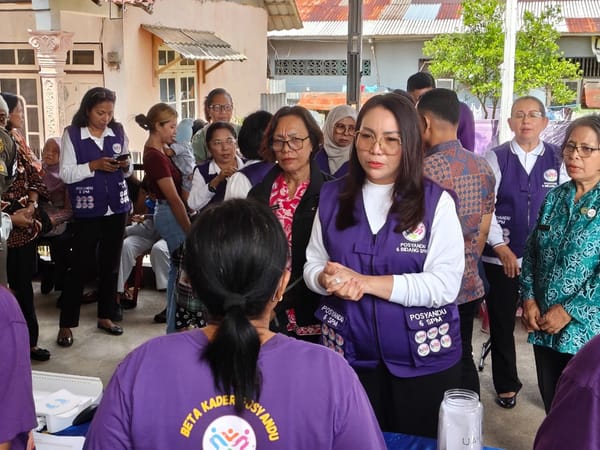 Lisa Wattimena Dorong Posyandu  Kota Ambon Maksimalkan SPM dan Cegah Stunting