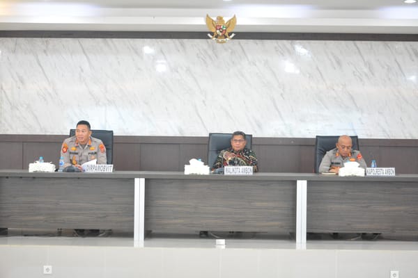 Polda Maluku Gelar Rakor Pastikan Stok  BBM Aman Redam Kepanikan Warga Ambon