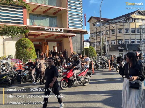 Polresta Ambon Laksanakan Pengamanan Ibadah Jumat Agung, Situasi Aman dan Kondusif