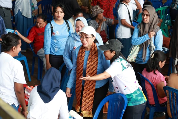 Wujudkan Kepedulian Sosial, TP PKK Provinsi Maluku Gelar Aksi Pengobatan Gratis di Ambon