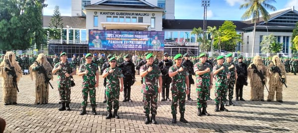 Tongkat Komando Pattimura Berganti, Mayjen TNI Dody Triwinarto Resmi Pangdam XV Pattimura
