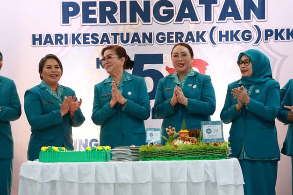 Hadiri Peringatan HKG PKK ke-54, Gubernur Maluku Tegaskan Peran Strategis PKK Wujudkan Indonesia Emas 2045