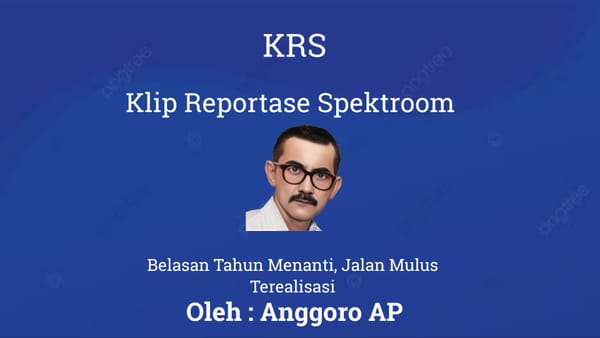 Belasan Tahun Menanti, Jalan Mulus  Terealisasi