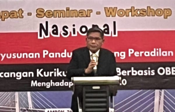 Wali Kota Ambon Tekankan jalin Kolaborasi Akademik untuk Perkuat Sistem Hukum Berkeadilan
