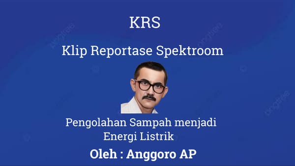 Pengolahan Sampah menjadi Energi Listrik