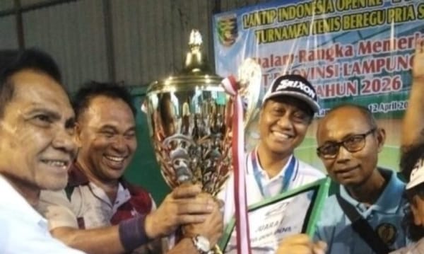 Di Final  Baveti Metro berhasil Kandaskan Baveti Palembang, Boyong Piala Bergilir Tenis Lantip Indonesia Open ke 2 tahun 2026