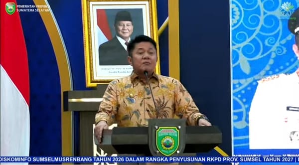 Herman Deru: Musrenbang RKPD Sumsel Tahun 2027 Fokus pada  infrastruktur, pendidikan, dan belanja pegawai