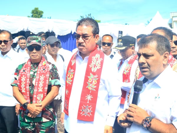 Dukung Hilirisasi untuk Kesejahteraan Masyarakat Maluku, Kasdam XV/Pattimura Hadiri Groundbreaking Pabrik Kelapa dan Pala