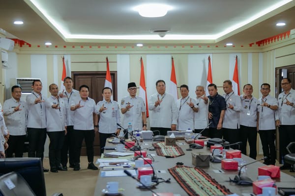 Gubernur Mirza Terima Peserta Didik Sespimti Polri Yang Akan Praktek Kerja di Lampung