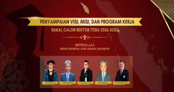 Lima Balon Rektor, Beradu Gagasan dan Program Untuk Menentukan Masa Depan ITERA
