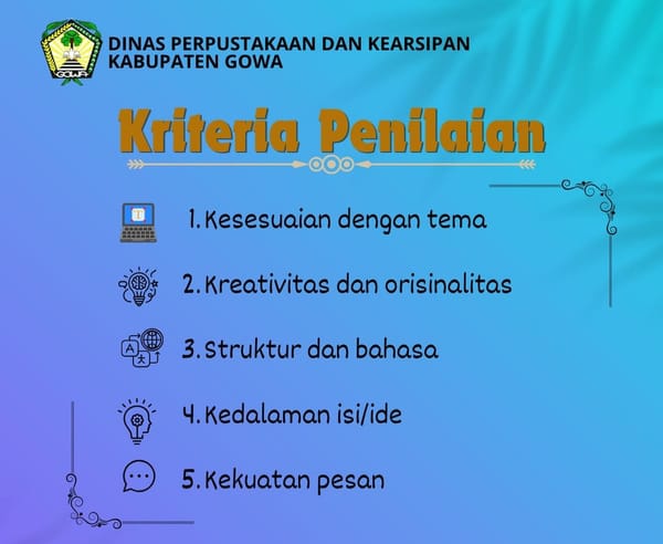 Pemkab Gowa Dorong Literasi Generasi Muda Melalui Lomba Surat Untuk Bupati