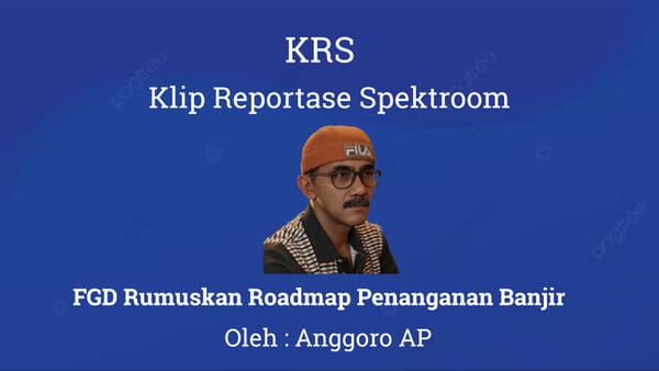 FGD Rumuskan Roadmap Penanganan Banjir