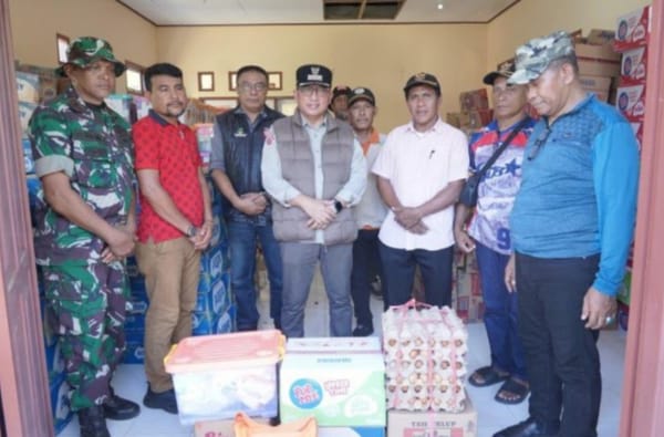 Pemerintah Kota Ternate Salurkan Bantuan Tahap II Untuk Warga Terdampak Gempa di Batang Dua
