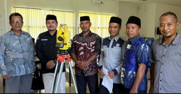 Kakan Kemenag Pulau Morotai Pantau Pelatihan Kalibrasi Arah Kiblat bagi Kepala KUA