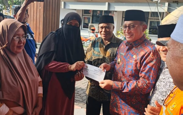 Bantuan Kemanusiaan Disalurkan BAZNAS Ternate Untuk Korban Gempa Bumi