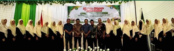 Halal Bi Halal Warnai Pelantikan Pengurus MGMP PAI Tidore Kepulauan