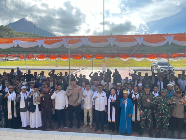 Gerakan Cinta Damai dan Halal Bi Halal, Perkuat Toleransi dan Kebersamaan di Halmahera Barat