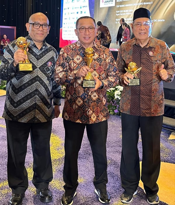 Penghargaan TOP BUMD 2026 Kado BPRS Bahari Berkesan Untuk HUT Pemda Kota Ternate Ternate-Spektroom