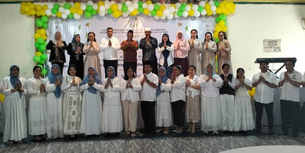 Halal Bihalal Yayasan Pendidikan Katolik Maluku Utara Wujudkan Toleransi dan Kebersamaan