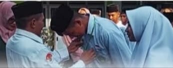 Berikan Motivasi dan Semangat Kepada Siswa, Kakan Kemenag Tikep Buka Ujian Madrasah