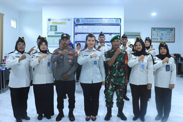 Perang Total Barang Terlarang! Lapas Perempuan Ternate Ikrar Bersih Narkoba dan HP Ilegal