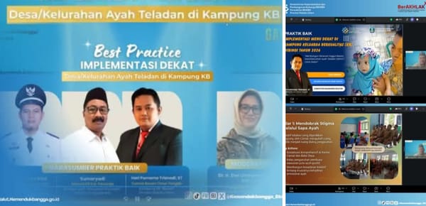 Desa Bibinoi Jadi Role Model Nasional, Program Ayah Teladan BKKBN Malut Sukses Tekan Risiko Stunting