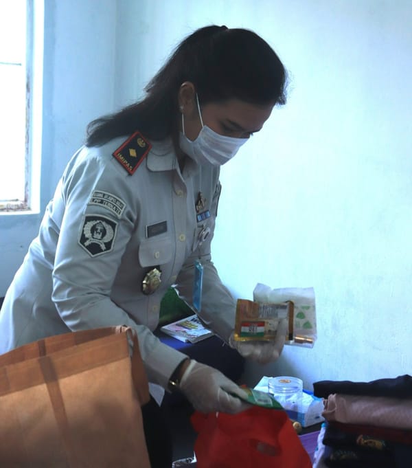 Lembaga Pemasyarakatan Perempuan Ternate Lakukan Razia Bentuk Komitmen Jaga Keamanan Lapas