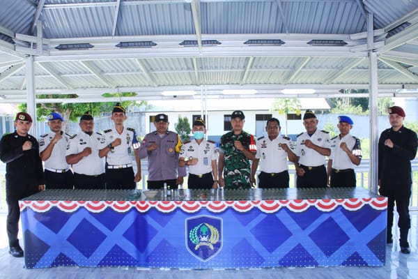 Lapas Kelas IIB Jailolo Lakukan Ikrar Bersama Bebas Narkoba dan Handphone Ilegal