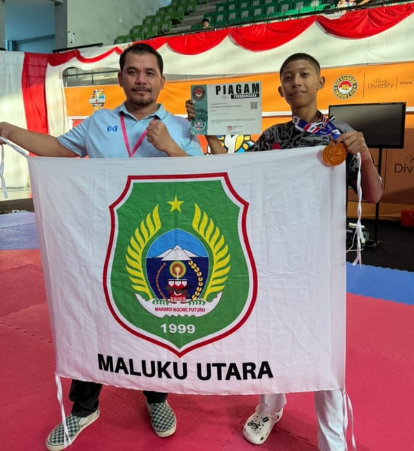 Atlit Taekwondo Maluku Utara Raih Medali Emas Kejurnas Cadet dan Junior di Samarinda